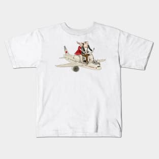 Cat and Wolf hit the road Kids T-Shirt